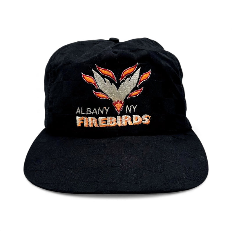 Albany Firebirds Hat (Black Checkerboard)