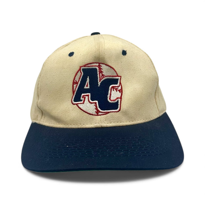 AC Yankees Logo Hat (Cream/Navy)