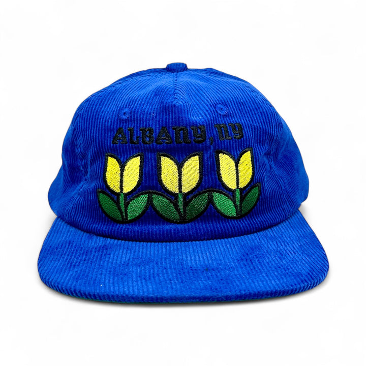 Albany Tulips Corduroy Snapback (Royal Blue) – Hemstitch Mill