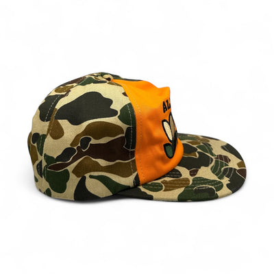 Albany Tulips Cotton Snapback (Duck Camo/Orange)