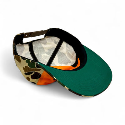 Albany Tulips Cotton Snapback (Duck Camo/Orange)