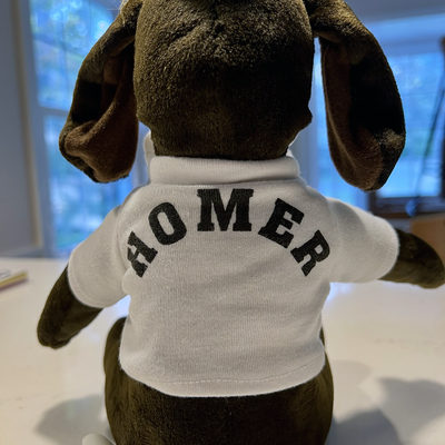 Diamond Dogs "Homer" Plush