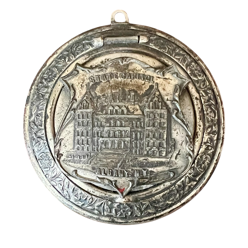 Albany Capitol Building Locket Pendant