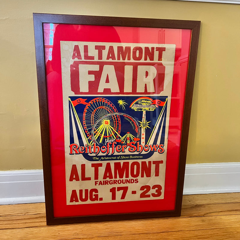 Altamont Fair Poster