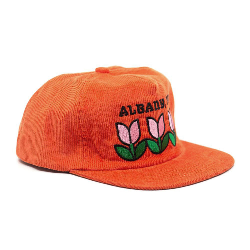 Albany Tulips Corduroy Snapback (Orange)