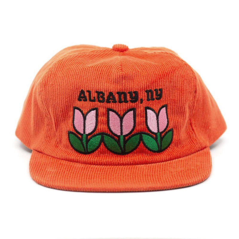 Albany Tulips Corduroy Snapback (Orange)