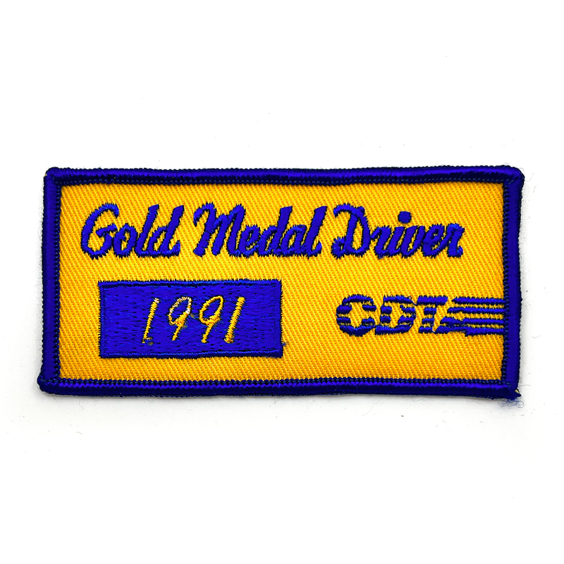 CDTA Gold Medal Driver Patch