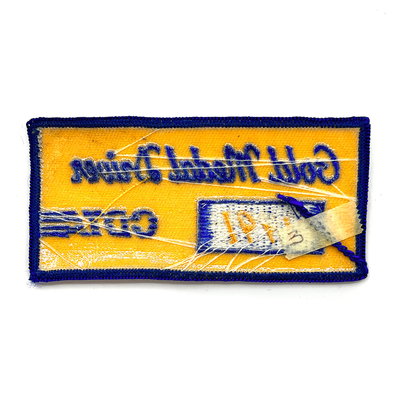 CDTA Gold Medal Driver Patch