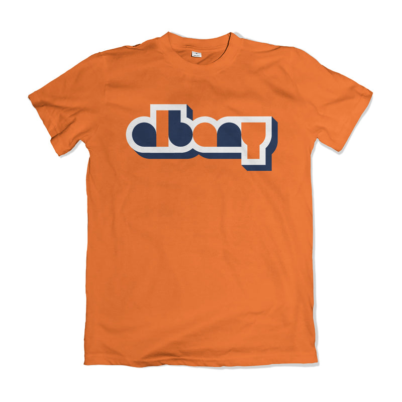 Albany Block Letters Tee (Orange)