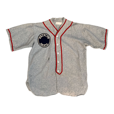 Flannel online baseball jersey