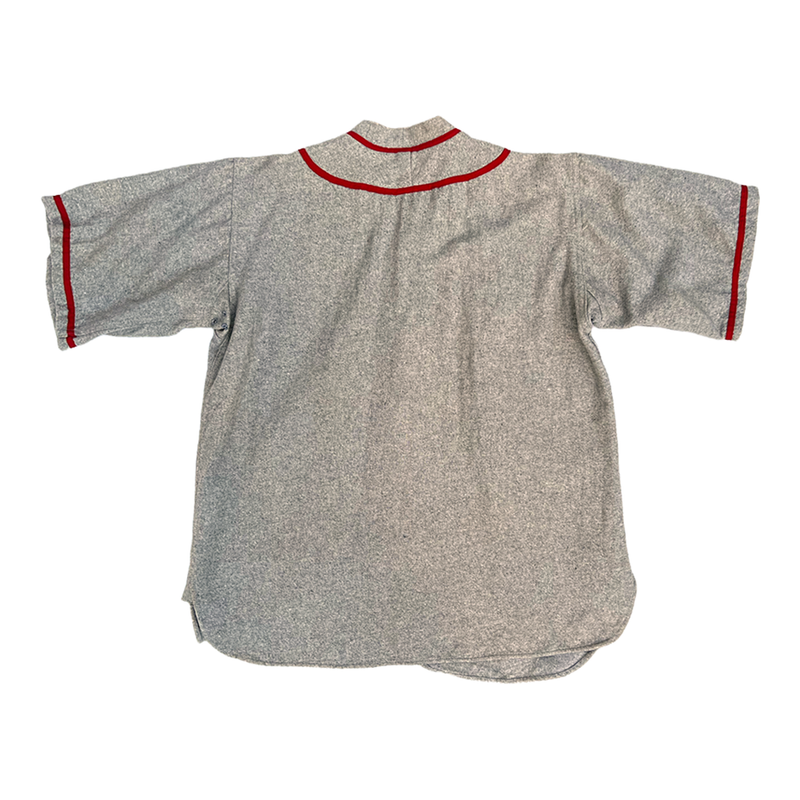 Blank flannel baseball jersey sales