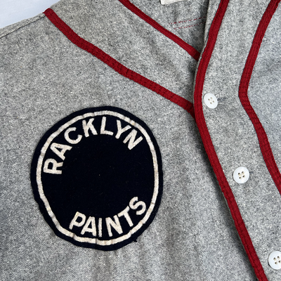 Racklyn Paints Flannel Baseball Jersey